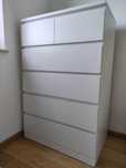 Komoda Malm Ikea 6 szuflad