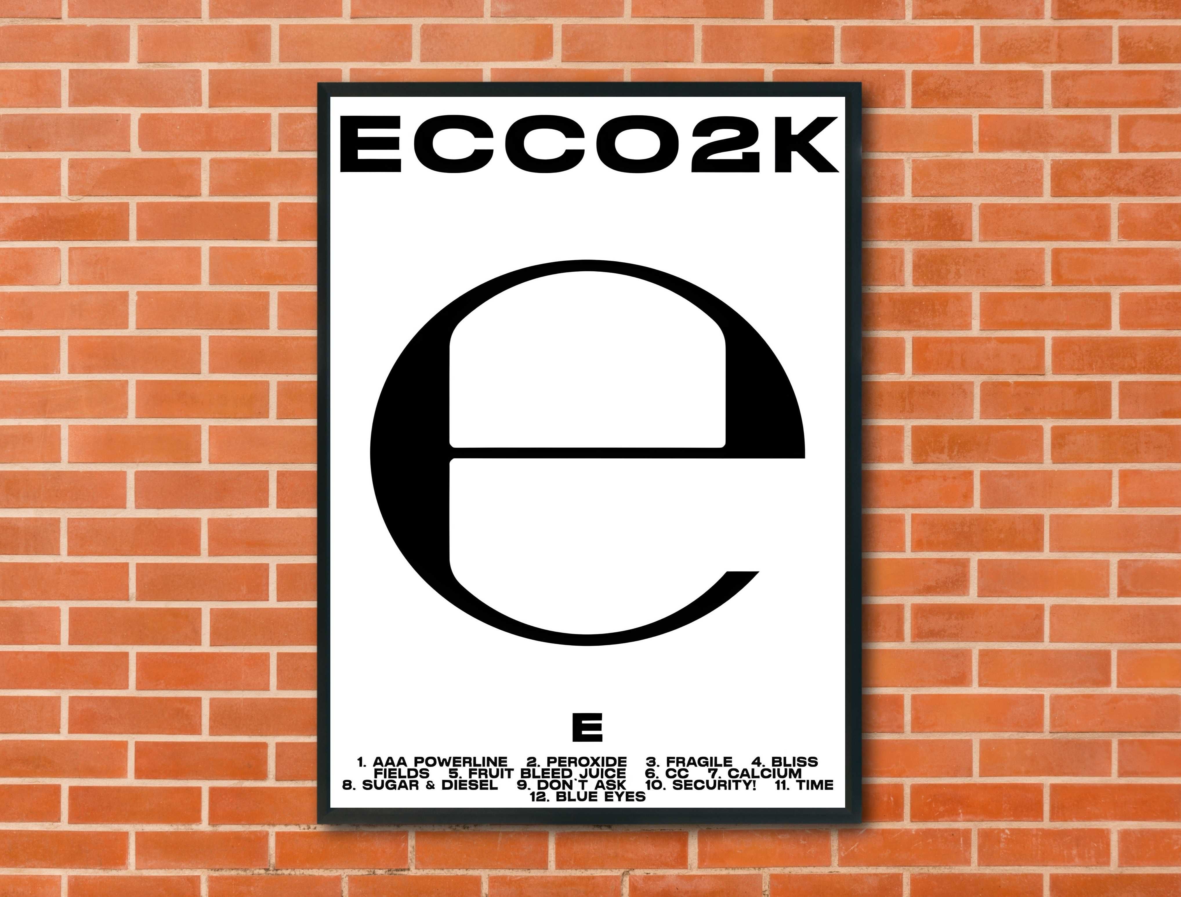 Plakat Ecco2k - E