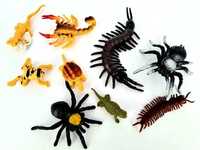 Pająki owady nowy zestaw gumowe robaki zabawki