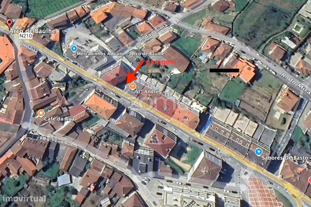 Garagem para arrendamento em Arco de Baúlhe, Cabeceiras de Basto.