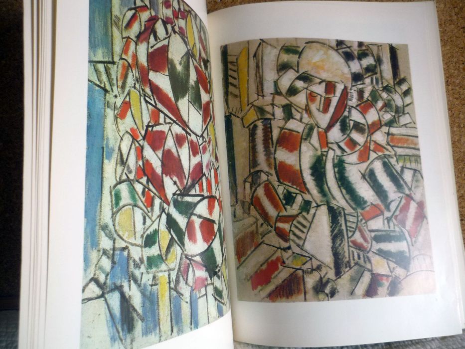 Revista Génios da Pintura LÉGER com posters para quadros