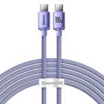 Kabel Baseus Cajy Usb-c - Usb-c Pd Qc 100w 5a 480Mb/s 2m - fioletowy
