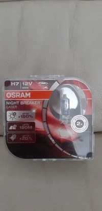 Nowe OSRAM Żarówki H7 Night Breaker Laser 150% 55W 12V