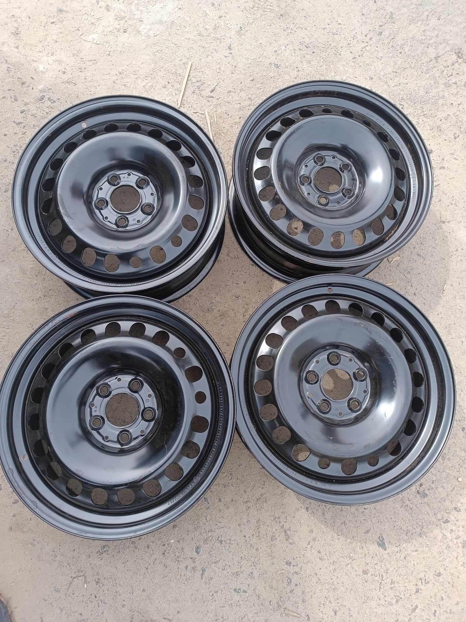 Диски нові Mercedes 5/112/17 Et38 6,5j dia66,6