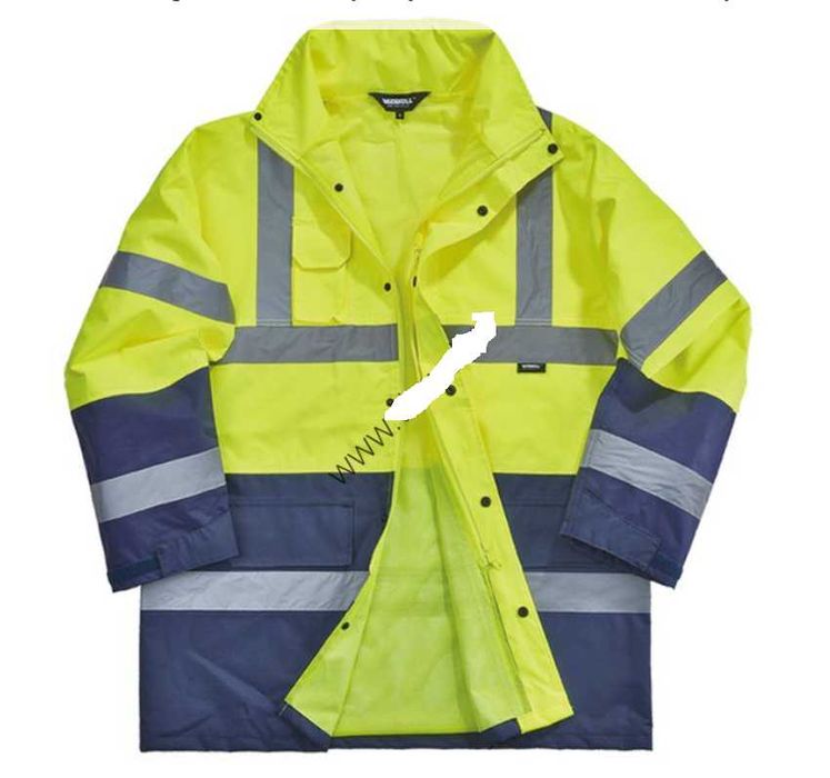 Kurtka przeciwdeszczowa, ostrzegawcza (nowa) rozmiar L|XL
