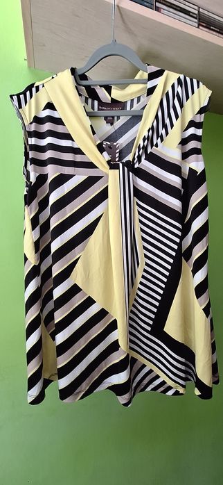 Nowa bluzka damska kolorowa, rozm. XL