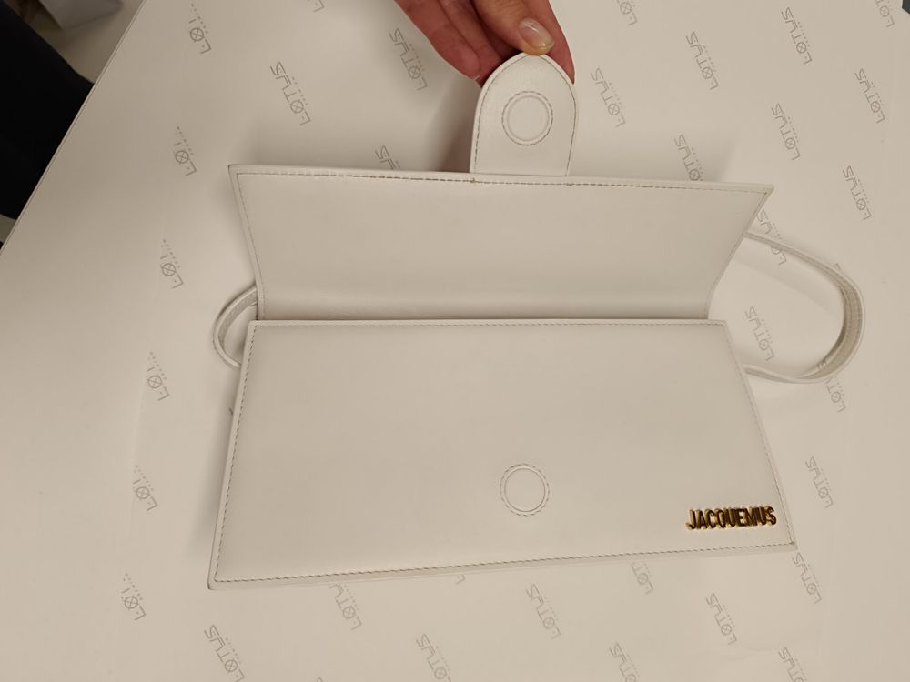 Сумка Jacquemus біла ОРИГІНАЛ