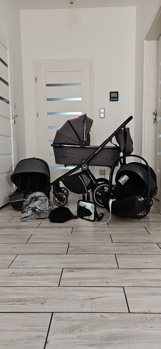 Wózek Muuvo Quick 3.0 z gondolą XL w zestawie 2w1 lub 3w1 z Cybex