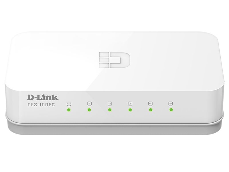 Новый коммутатор D-Link DES-1005C /A1A 10/100Мбит/с