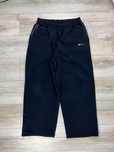 Czarne szerokie spodnie dresowe Nike Athletics rozmiar L fit dresy