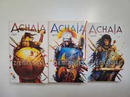 Achaja 1-3 Andrzej Ziemiański KOMPLET