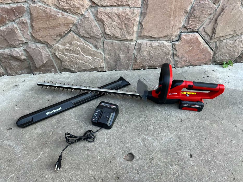 Кущоріз акумуляторний Einhell X Change + акумулятор 4.0+зарядка