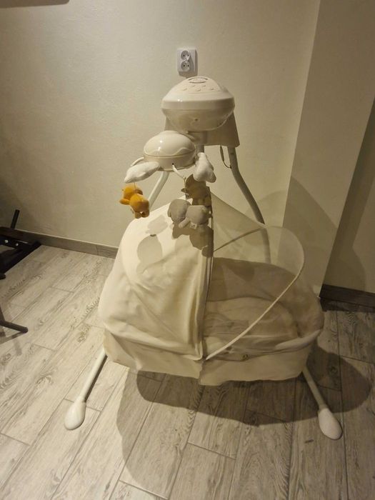 HENNY 2w1 Lionelo bujaczek, huśtawka, gondola, 12 melodii, MP3,