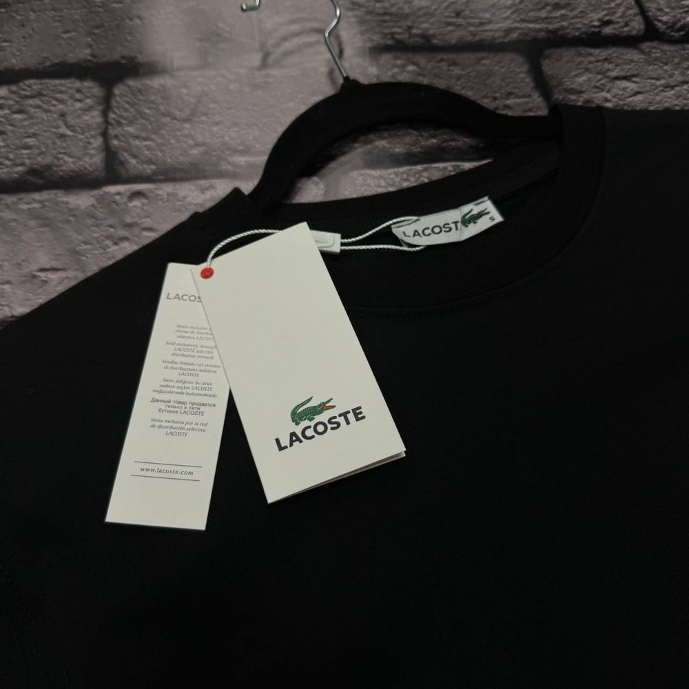 ЭКСКЛЮЗИВНАЯ НОВИНКА 2024| Мужская футболка Lacoste| S-XXL|качество