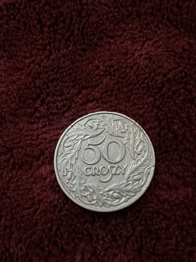 Moneta 50 groszy 1923