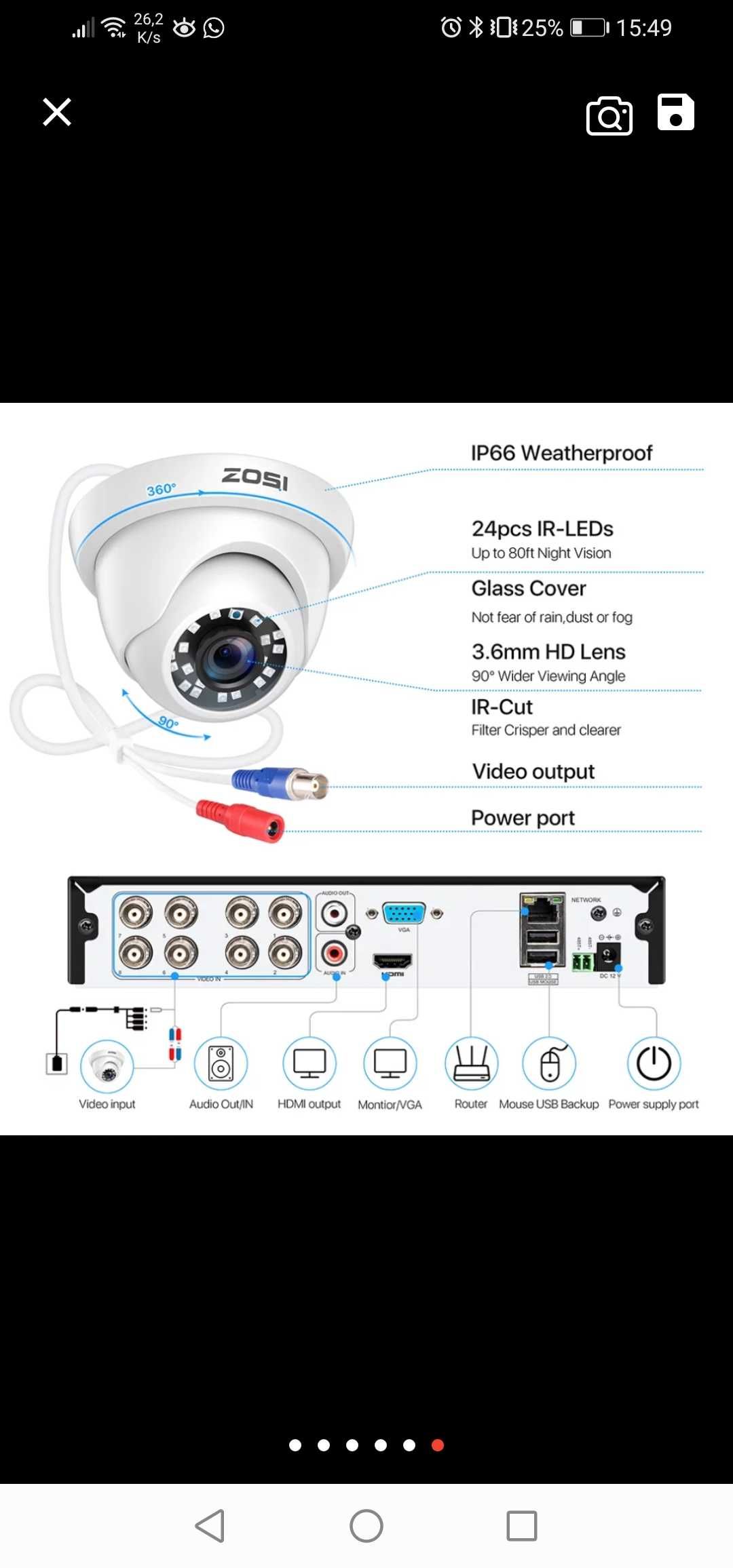 Video vigilância Sistema completo