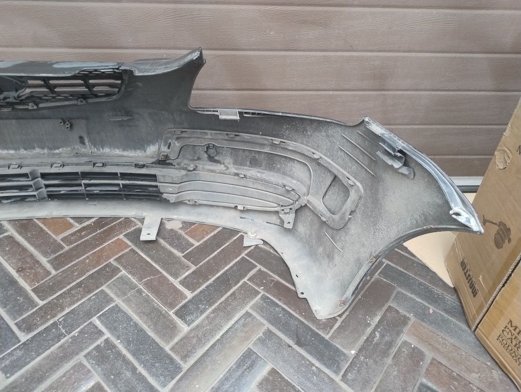 Zderzak przód Kia Rio 05-09 kompletny czarny grill wysyłka