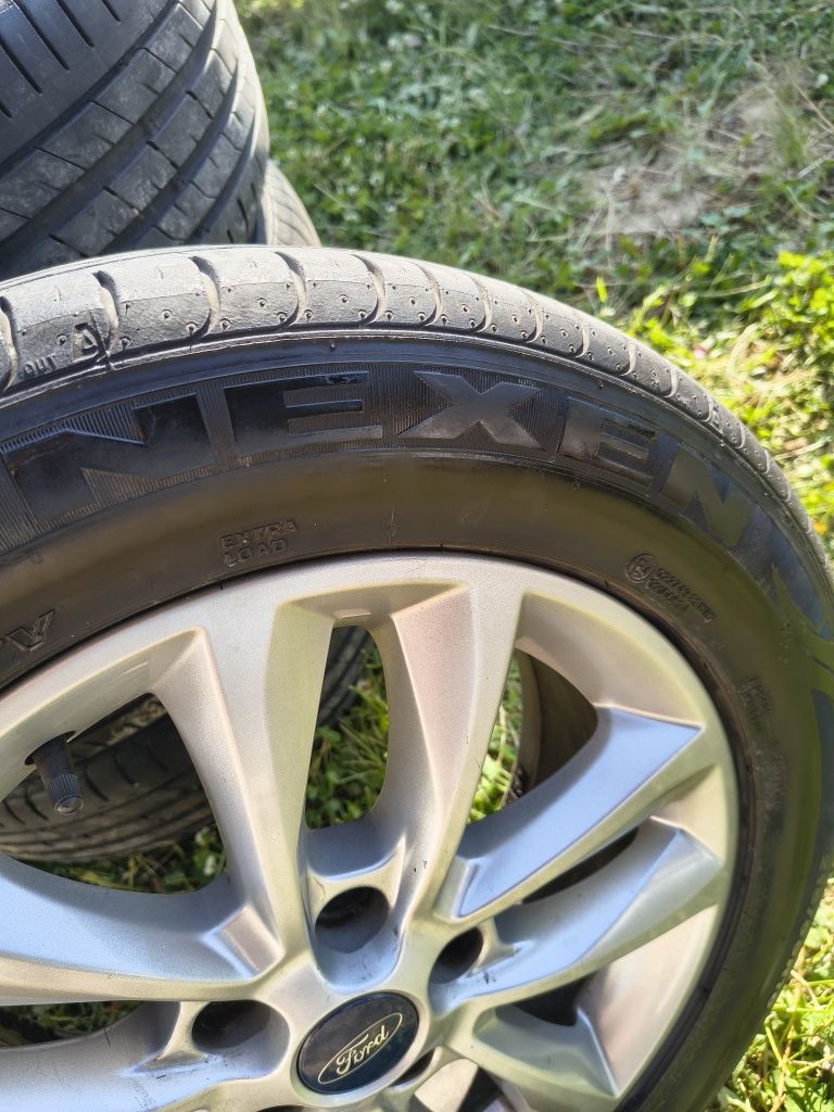 Felgi aluminiowe 5x108 16" FORD 63.3 z oponami letnimi NEXEN NFERA SU1