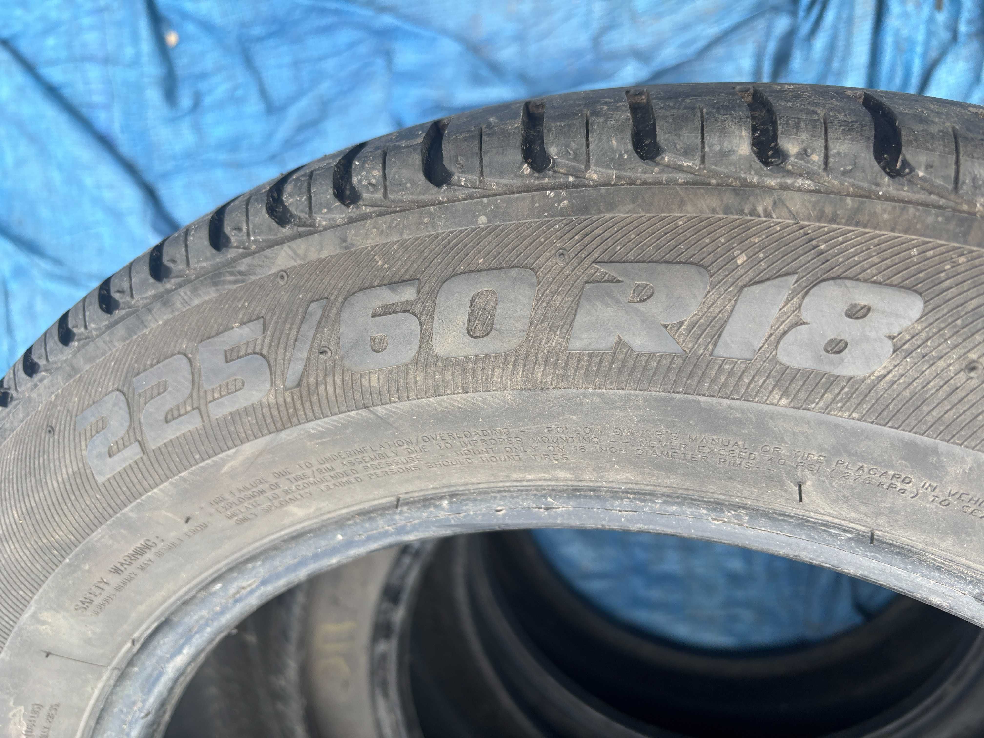 225-60-R18 LASSA SPORT летняя резина комплект 4штуки GERMANY 2023