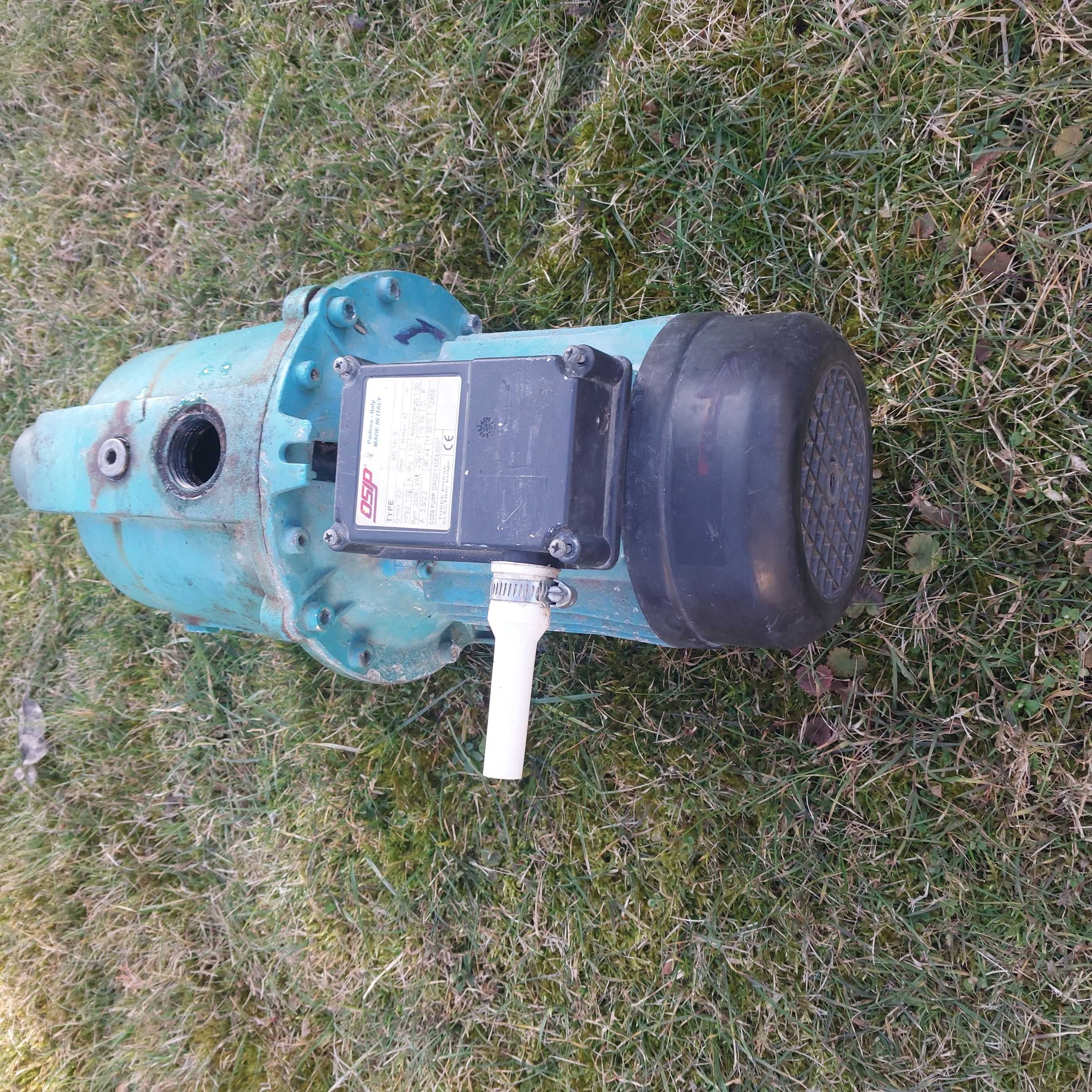 pompa hydroforowa Padowa Italy AG 140 B   73 litry/min  4,7 bar/Atm