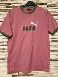 Koszulka różowa męska Puma