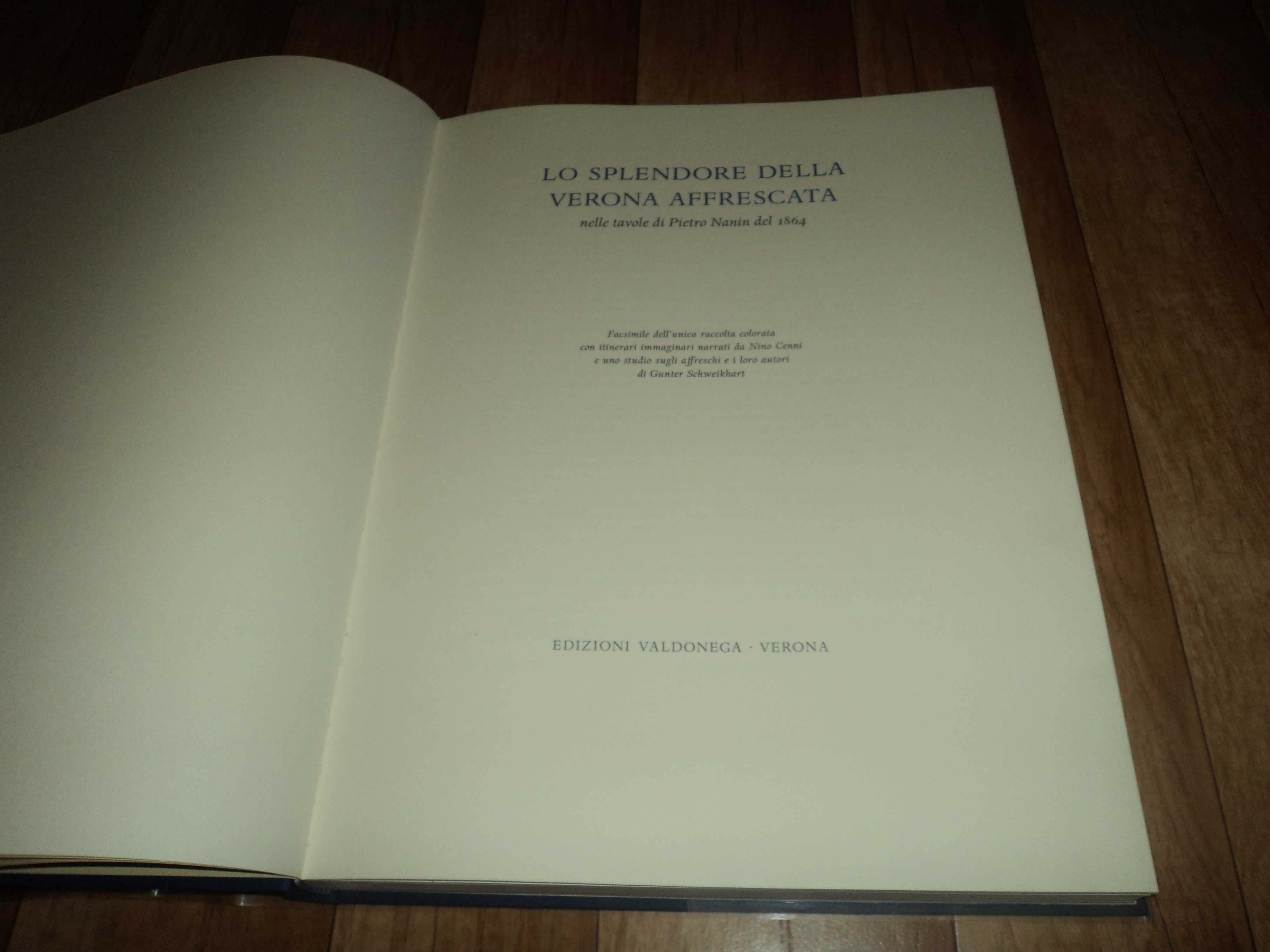 Piękno fresków Werony ogromna publikacja  1983r.