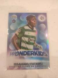 Issahaku Fatawu Rookie Wonderkids Topps Chrome UCC 22/23