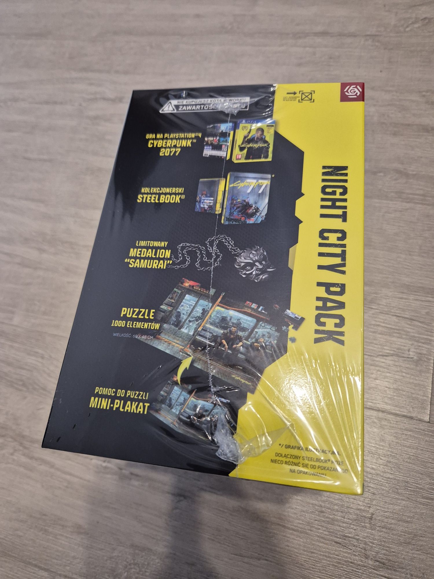 Gra Cyberpunk 2077 Night City Pack V1 Unikat NOWA PS4 PS5
