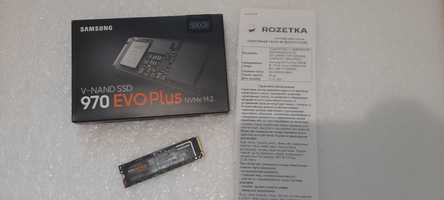 SSD диск Samsung 970 Evo Plus 500GB M.2 PCIe 3.0 x4 V-NAND 3-bit MLC