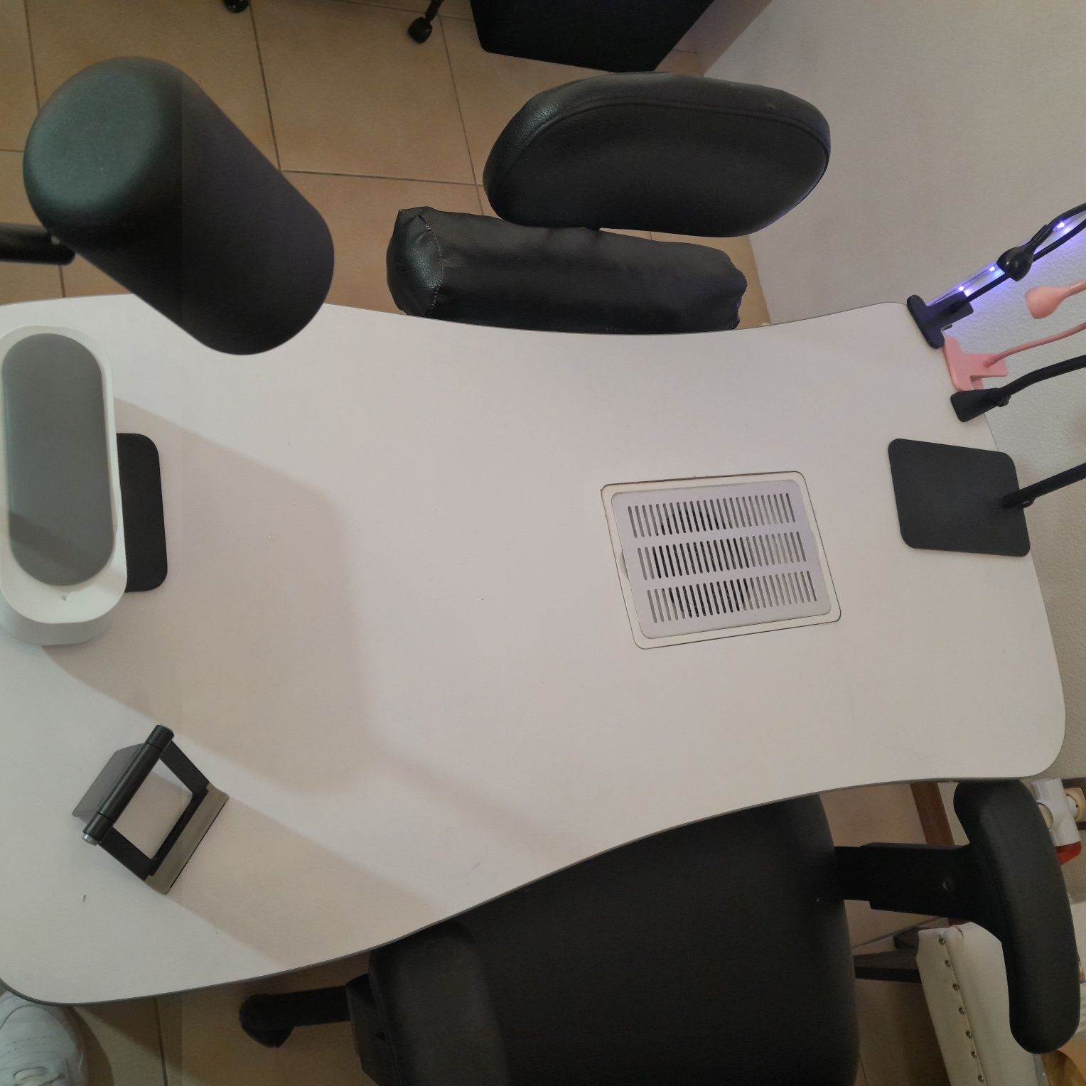 Mesa manicura Recheio de estética cabeleireiro