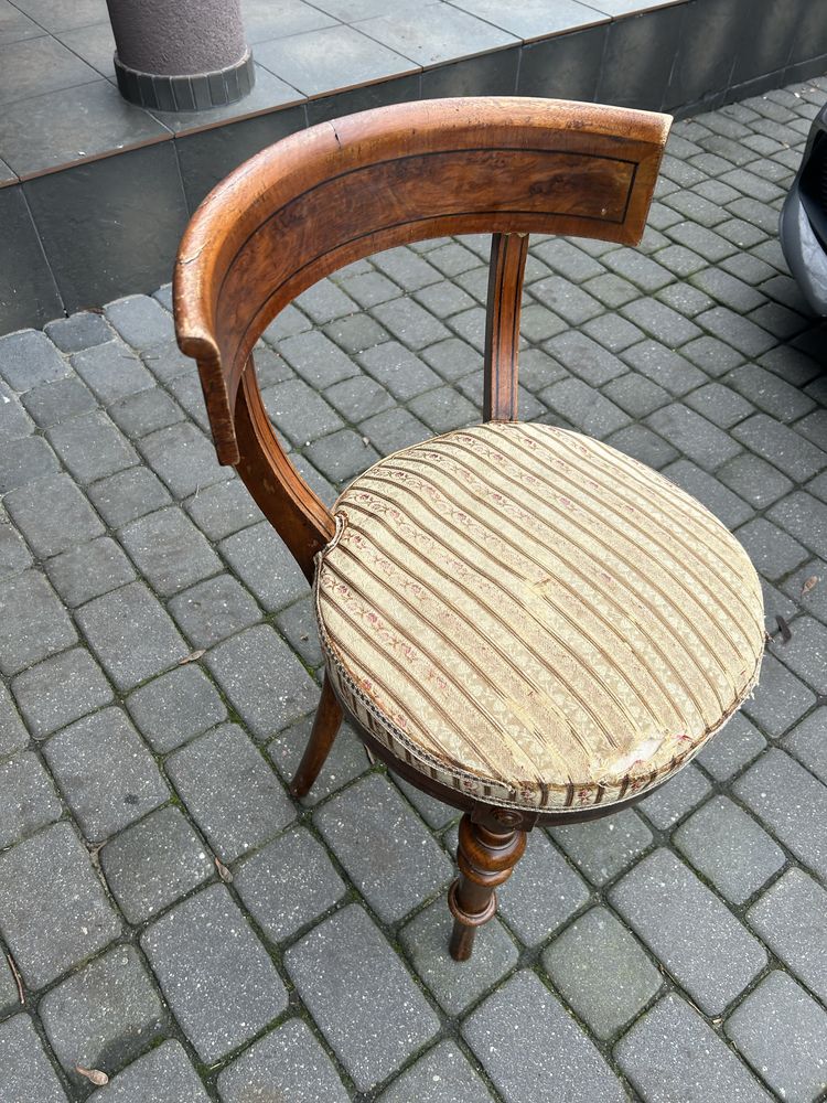 Stylowe krzeslo do renowacji