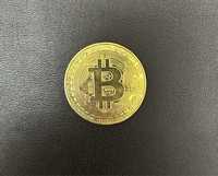 Монета Bitkoin біткоїн