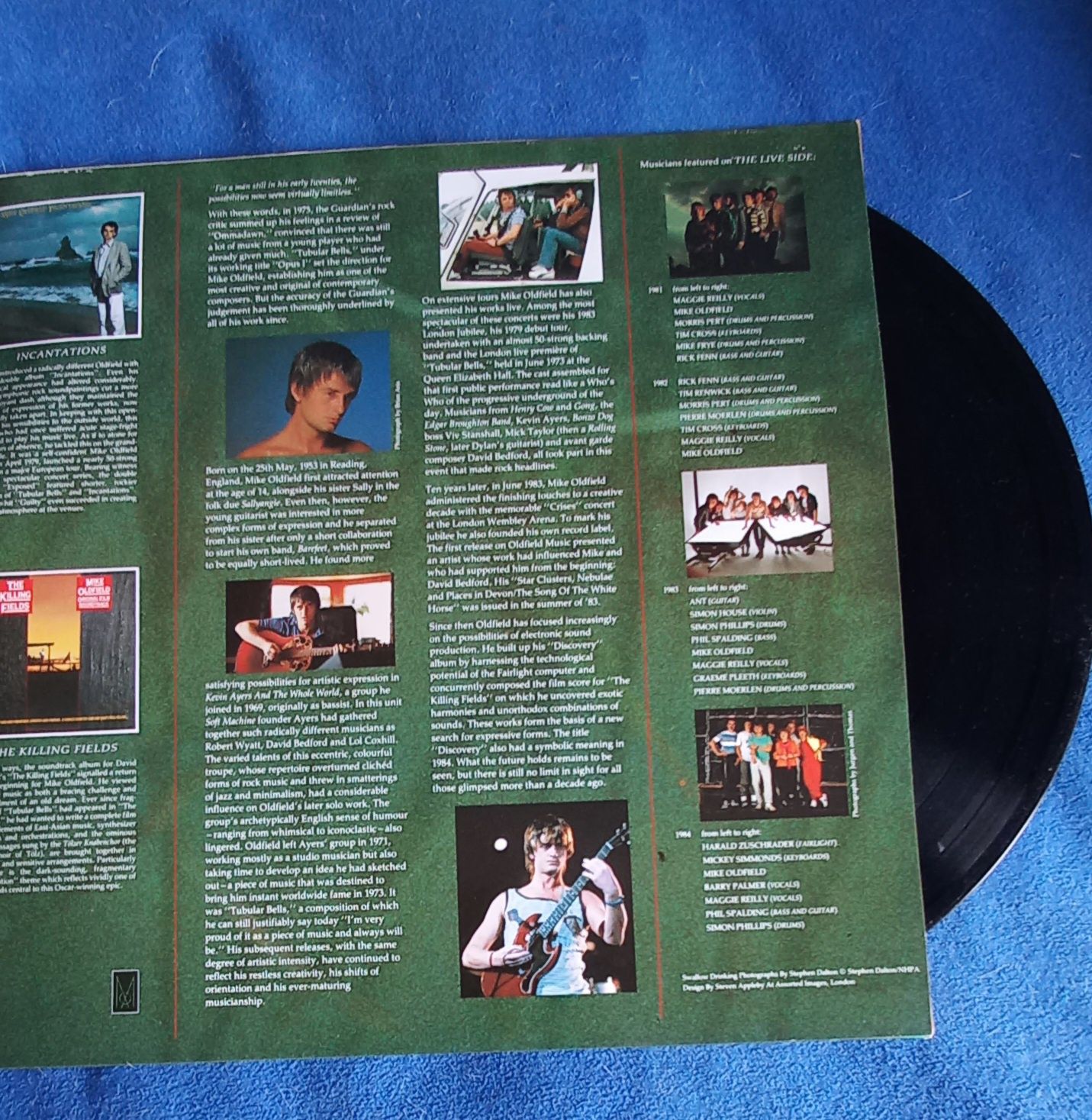 Vinil LP, Mike Oldfield, " The Complete" Album duplo.