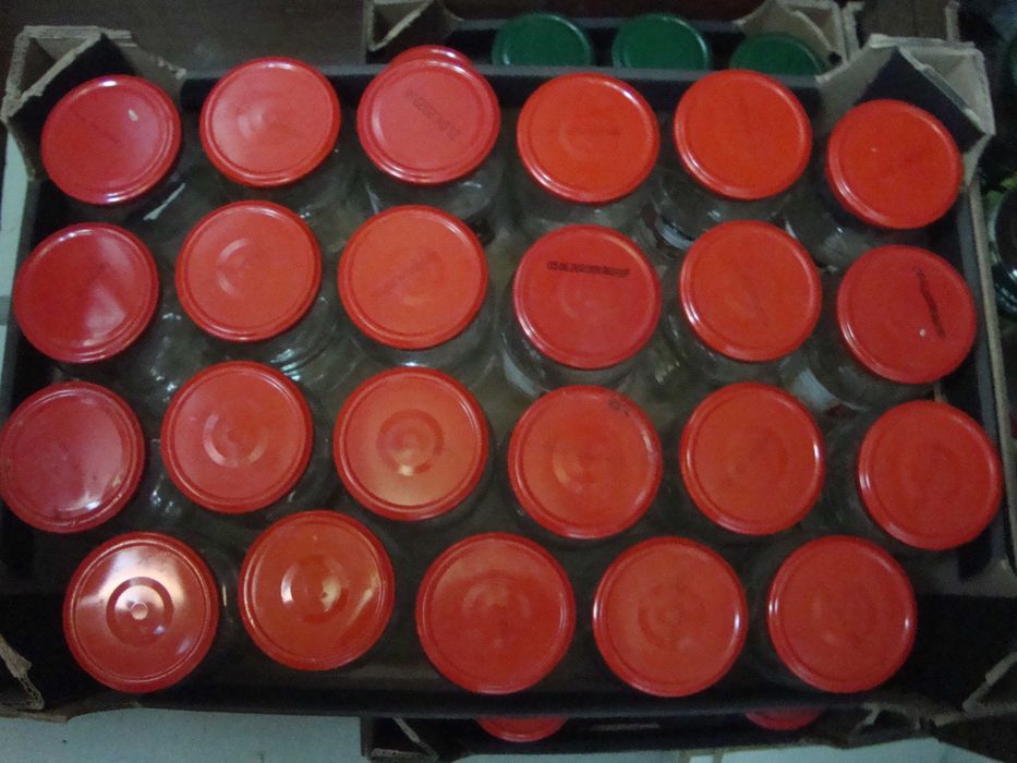 Zestaw 23 sztuk słoik 900 ml / 0,90 L. z zakrętka miód ogórki zaprawy