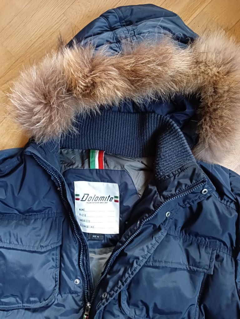 Włoska kurtka puchowa Dolomite jackets XL j. hugo boss canada goose 52