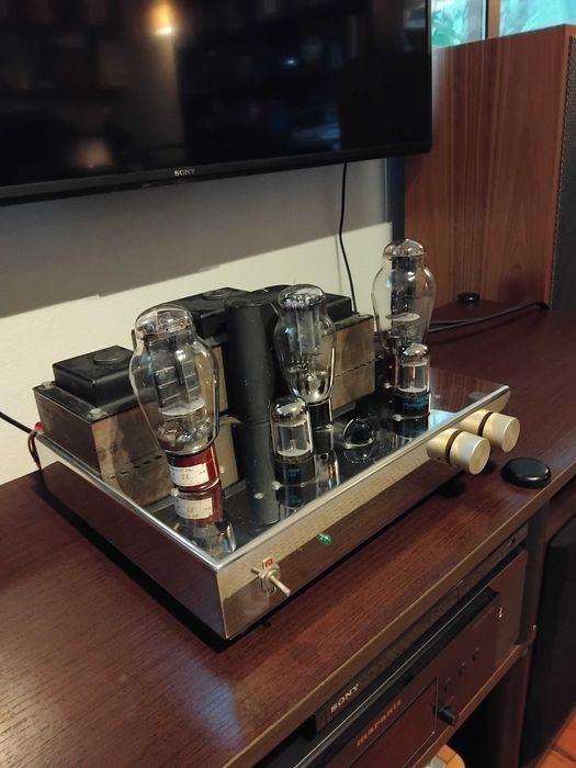 Sistema completo com amplificador a válvulas