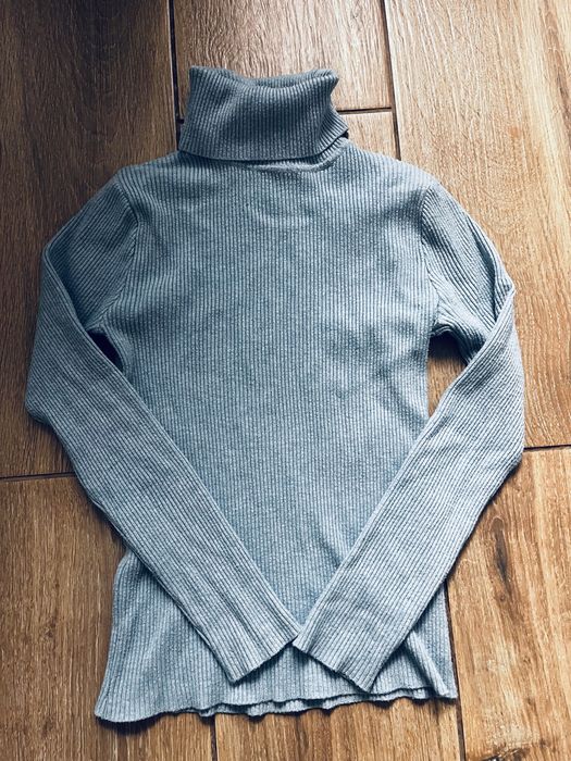 Golf damski prążkowany