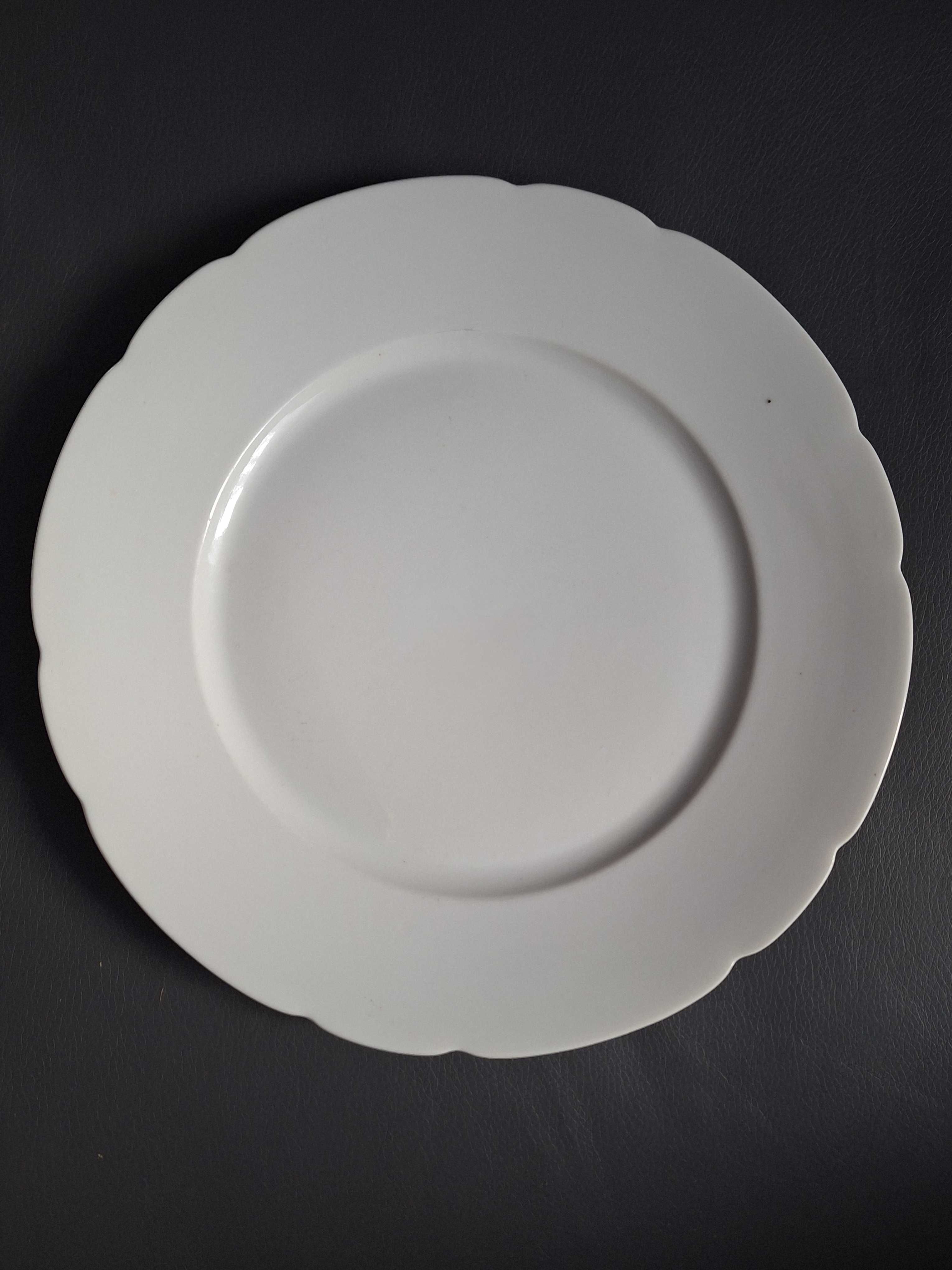 3 Talerze Duże Obiadowe Fabryka Porcelany Ćmielów