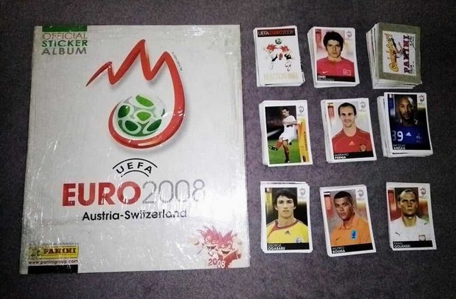 Cromos Futebol Euro 2008 Panini - novos