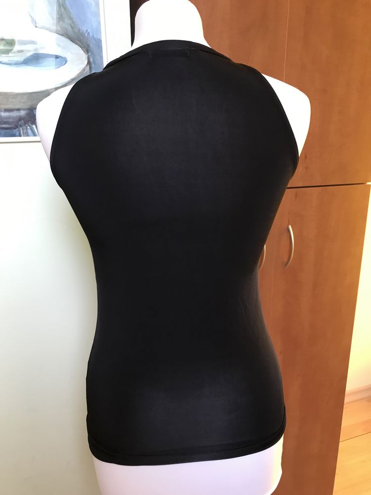 Czarna bluzka, top