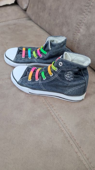 Кеды Lee Cooper 32 размер , кожаные чешки