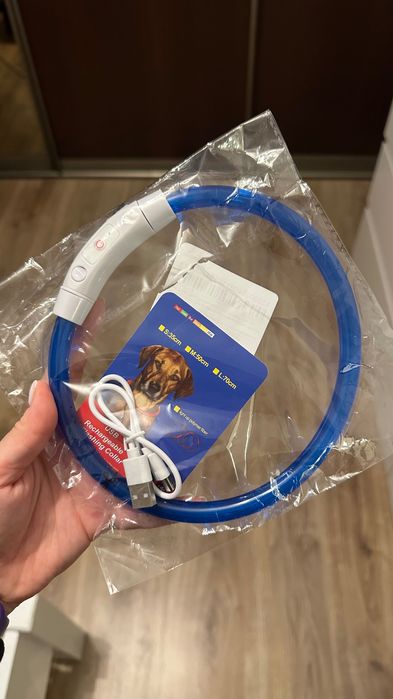 obroża świecąca dla psa