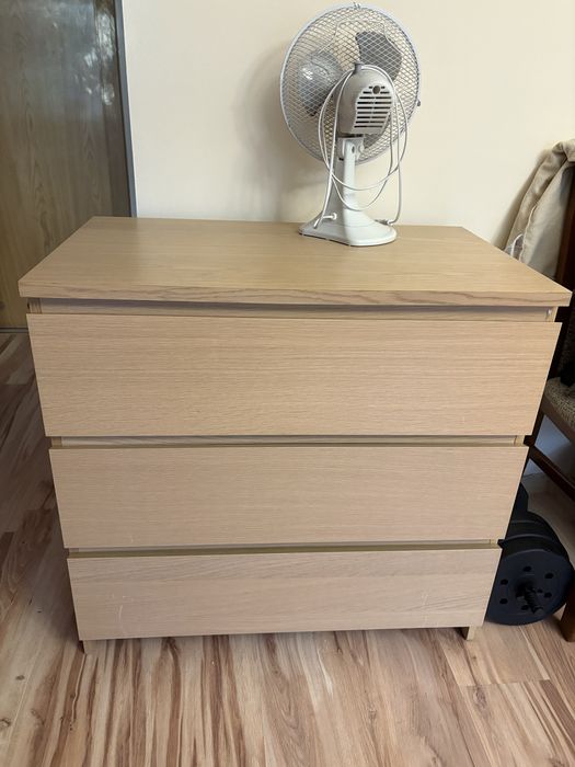 Komoda MALM Ikea 3 szuflady