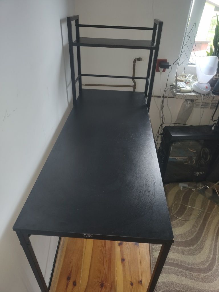 Biurko loft czarne