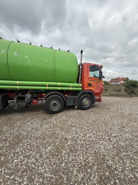 Scania beczka specjalny szambiarka asenizacyjny 8x2