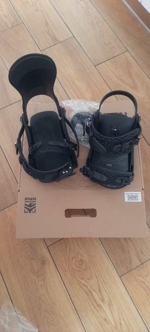 Wiązania snowboardowe Raven Pro King L
