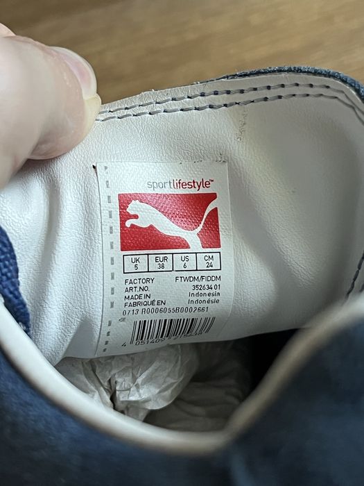 Кросівки Puma Suede 39 38 кеди