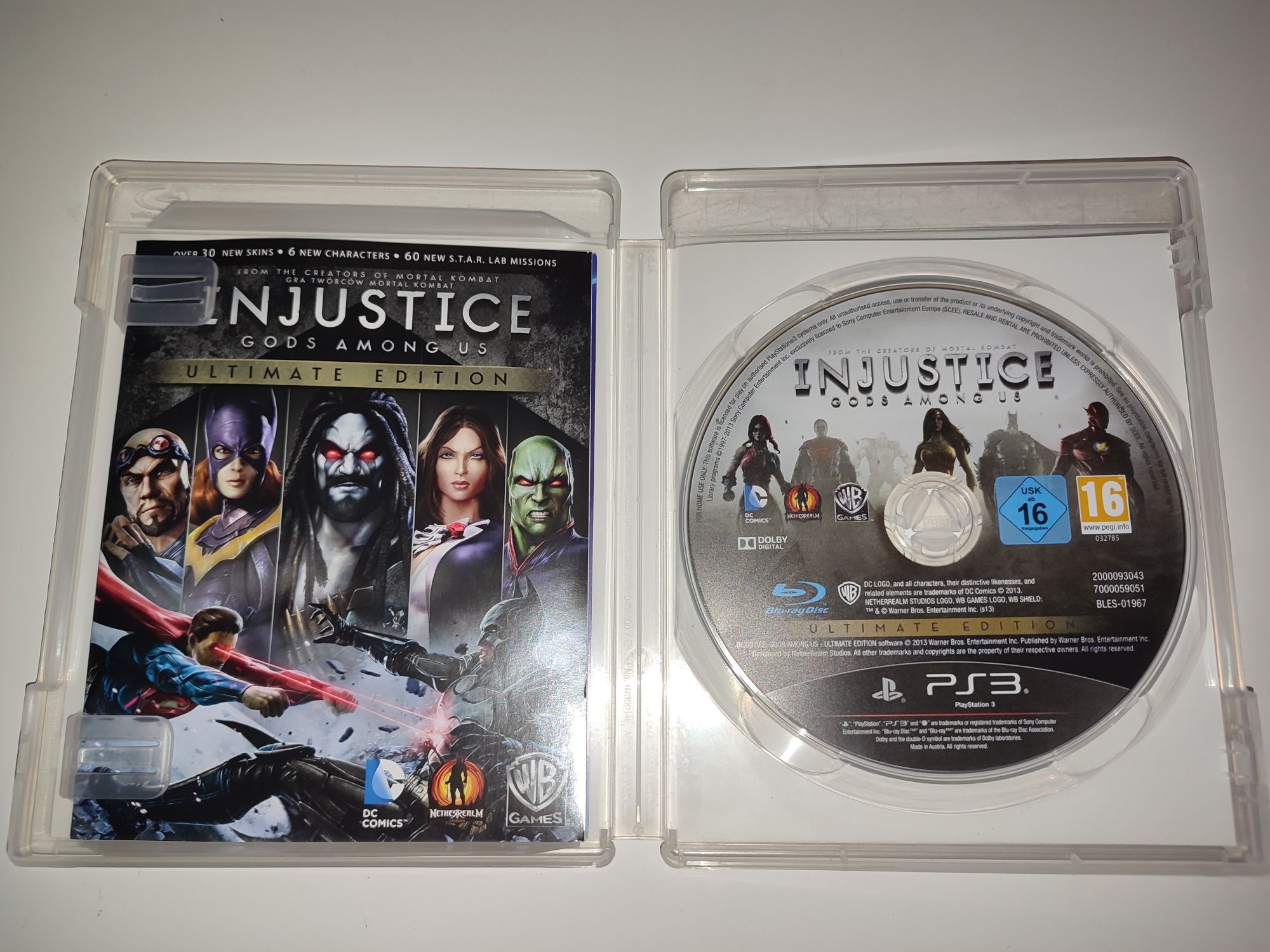 Gra Ps3 Injustice gry PlayStation PL 3 Minecraft LEGO GTA V UFC Mafia