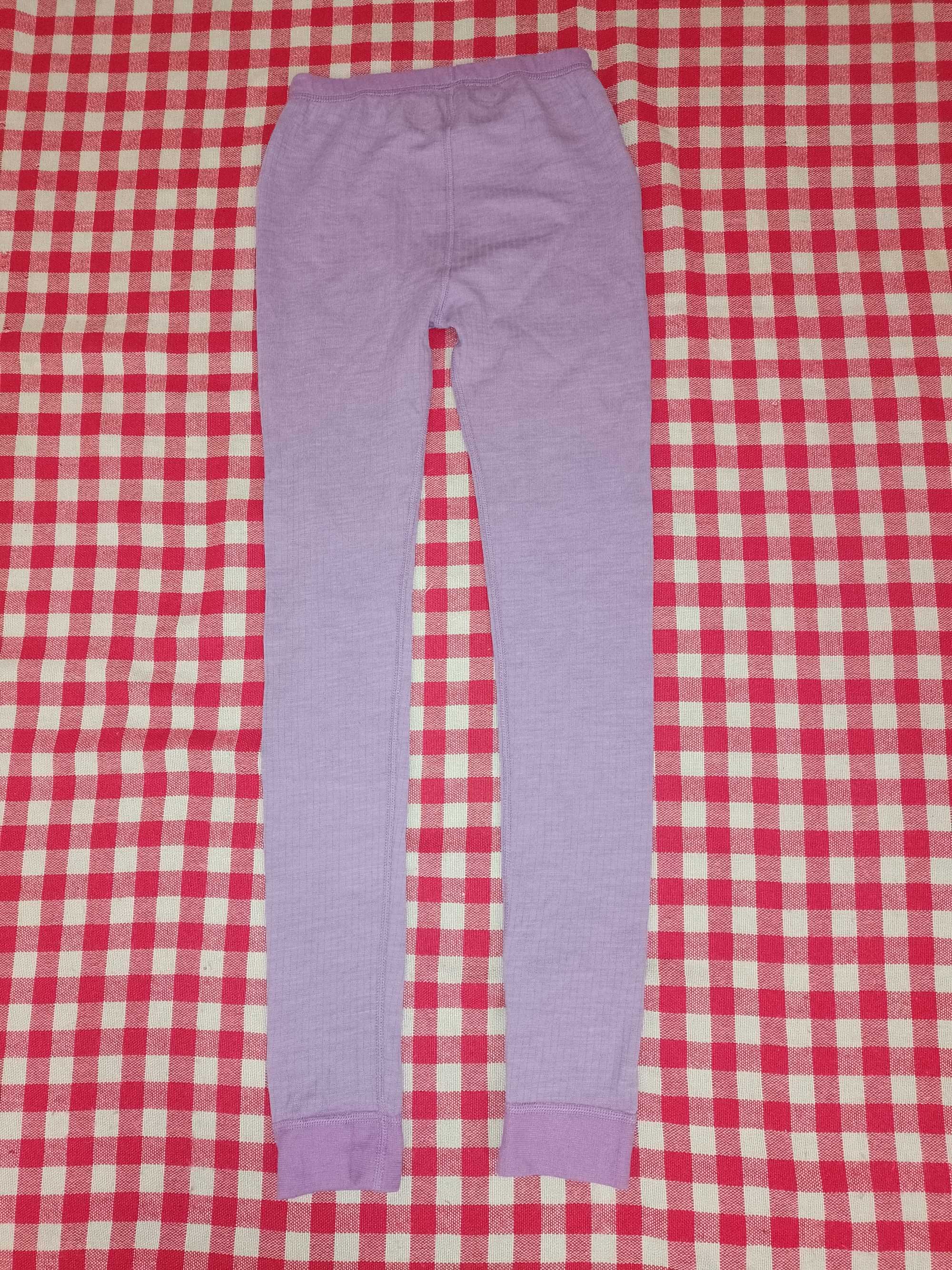 Legginsy Cubus dziecięce termo rozmiar 146 / 152 wełna merino