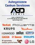 Serwis naprawa WMF Krups Tefal Philips Saeco Rowenta AGD